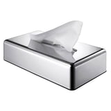 DISPENSER DI FAZZOLETTI DA TAVOLO   26,3x14x5,6 CM CROMATO ABS (1 UNITÀ)