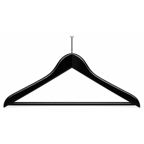 GRUCCE ANTIFURTO   44,5x1,2x20,5 CM NERO LEGNO (48 UNITÀ)