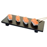 BASE SUSHI BAMBOO  30x11x2,5 CM NERO BAMBÙ (1 UNITÀ)