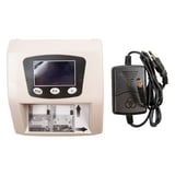 EURO-RILEVATORE BANCONOTE FALSE AC220-240V   12,5x14x7 CM BIANCO PLASTICA (1 UNITÀ)