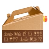RECIPIENTE PER LIQUIDI  3,1 L - 104,82 OZ  MARRONE CARTONE (25 UNITÀ)