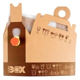 RECIPIENTE PER LIQUIDI  5 L - 160 OZ  MARRONE CARTONE (25 UNITÀ)