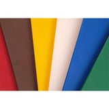 SET DI 6 TAGLIERI IN 6 COLORI   40x30x1 CM COLORI VARIE LDPE (1 UNITÀ)