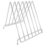 DISPENSER PER 6 TAGLIERE   27,9x30,5x27,7 CM ARGENTO ACCIAIO INOX (1 UNITÀ)