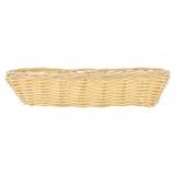 CESTINI SIMILE VIMINI ALLUNGATE   23x9x5 CM NATURALE PP (12 UNITÀ)