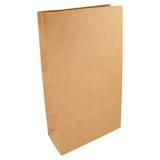SACCHETTI SOS SENZA MANIGLIA  70 G/M2 20+9x34,5 CM NATURALE KRAFT (500 UNITÀ)