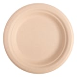 PIATTI BIONIC  Ø 15,5x1,4 CM NATURALE BAGASSA (1000 UNITÀ)