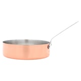 MINI PADELLA ARTINOX  Ø 12x3,5 CM RAME ACCIAIO INOX (6 UNITÀ)