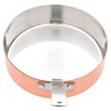 MINI PADELLA ARTINOX  Ø 12x3,5 CM RAME ACCIAIO INOX (6 UNITÀ)
