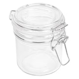VASETTO CONSERVE + CHIUSURA CLIP WAKI GLASS 250 ML Ø 8,5x10 CM TRASPARENTE CRISTAL (24 UNITÀ)