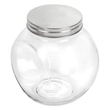 BARATTOLO PER CONSERVARE SFERICO WAKI GLASS 1,7 L 16x11,5x16 CM TRASPARENTE CRISTAL (12 UNITÀ)