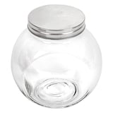 BARATTOLO PER CONSERVARE SFERICO WAKI GLASS 1,7 L 16x11,5x16 CM TRASPARENTE CRISTAL (12 UNITÀ)