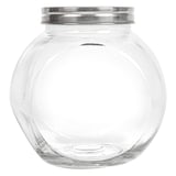 BARATTOLO PER CONSERVARE SFERICO WAKI GLASS 1,7 L 16x11,5x16 CM TRASPARENTE CRISTAL (12 UNITÀ)