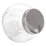 BARATTOLO PER CONSERVARE SFERICO WAKI GLASS 1,7 L 16x11,5x16 CM TRASPARENTE CRISTAL (12 UNITÀ)