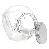 BARATTOLO PER CONSERVARE SFERICO WAKI GLASS 1,7 L 16x11,5x16 CM TRASPARENTE CRISTAL (12 UNITÀ)