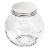 BARATTOLO PER CONSERVARE SFERICO WAKI GLASS 3 L 19,5x13,5x19,5 CM TRASPARENTE CRISTAL (6 UNITÀ)