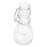 BOTTIGLIA + TAPPO ERMETICO WAKI GLASS 60 ML Ø4,5x10 CM TRASPARENTE CRISTAL (96 UNITÀ)