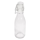 BOTTIGLIA + TAPPO ERMETICO WAKI GLASS 250 ML Ø 5,5x19,5 CM TRASPARENTE CRISTAL (48 UNITÀ)