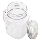 BARATTOLO + COPERCHIO + CANNUCCIA WAKI GLASS 450 ML 10,5x8x13 CM TRASPARENTE CRISTAL (24 UNITÀ)