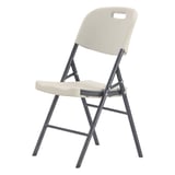 SEDIE PIEGHEVOLI SUPRA-TEK  50x45x88 CM BIANCO PE (4 UNITÀ)