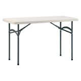 TAVOLO RETTANGOLARE PIEGHEVOLE SUPRA-TEK  183x76x74 CM BIANCO PE (1 UNITÀ)