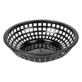 CESTINO ROTONDO   Ø 20x5 CM NERO PP (12 UNITÀ)