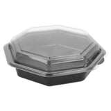 CASSA  680 ML 19x19x5 CM NERO PS (300 UNITÀ)