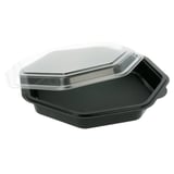 CASSA  1064 ML 23x23x5 CM NERO PS (200 UNITÀ)