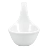 MINI CUCCHIAI AKALA 100 ML 10x5,2x5,2 CM BIANCO PORCELLANA (12 UNITÀ)