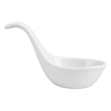 MINI CUCCHIAI AKALA 100 ML 10x5,2x5,2 CM BIANCO PORCELLANA (12 UNITÀ)