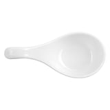 MINI CUCCHIAI AKALA 100 ML 10x5,2x5,2 CM BIANCO PORCELLANA (12 UNITÀ)