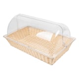 CESTA SIMILE VIMINI CON CUPOLA GN 1/1   BEIGE PP (1 UNITÀ)