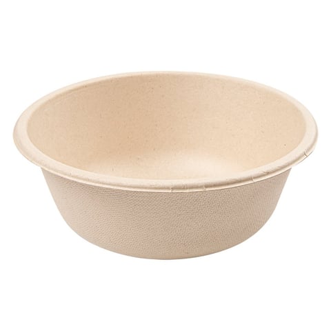 INSALATIERE BIONIC 500 ML Ø 15x6 CM NATURALE BAGASSA (500 UNITÀ)