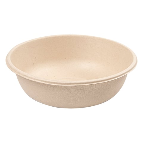INSALATIERE BIONIC 950 ML Ø 18,6x6,1 CM NATURALE BAGASSA (500 UNITÀ)