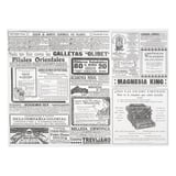 TOVAGLIETTE 'GACETA' 48 G/M2 31x43 CM BIANCO CELLULOSA (2000 UNITÀ)