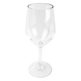 BICCHIERI DA VINO  325 ML Ø 6/7,4x20 CM TRASPARENTE POLICARBONATO (12 UNITÀ)