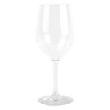 BICCHIERI DA VINO  325 ML Ø 6/7,4x20 CM TRASPARENTE POLICARBONATO (12 UNITÀ)