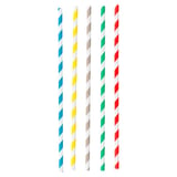 CANNUCCE PIEGHEVOLE A STRISCE IMBUSTATI PAPER  Ø0,60x23 CM COLORI VARIE CARTA (3000 UNITÀ)