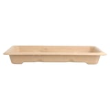 SCATOLE SUSHI BIONIC  16,5x11,5x1,5 CM NATURALE BAGASSA (1000 UNITÀ)