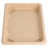 SCATOLE SUSHI BIONIC  16,5x11,5x1,5 CM NATURALE BAGASSA (1000 UNITÀ)