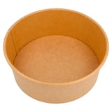 INSALATIERI  750 ML - 25 oz 300 + 18 PE G/M2 Ø 15/12,8x6 CM NATURALE KRAFT (300 UNITÀ)