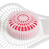GRIGLIA UNIVERSALE "WC" + PASTIGLIA 90 G   16 x 18 CM PLASTICA (12 UNITÀ)