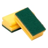 SPUGNE NAIL-RISPARMIO FIBRA ABRASIVA S96   15x8x4,5 CM VERDE FIBRA (12 UNITÀ)