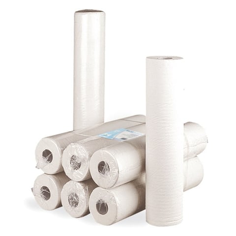 COPRILETTO ECOLABEL 2 STRATI 120F  19 G/M2 0,65x48 M BIANCO TISSUE (12 UNITÀ)