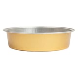 RECIPIENTI PASTICCERIA  215 ML Ø11,8x3 CM ARGENTO/ORO ALLUMINIO (100 UNITÀ)