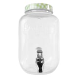 DISPENSER BEVANDE WAKI GLASS 4 L Ø 15,5x25 CM TRASPARENTE CRISTAL (1 UNITÀ)