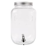 DISPENSER BEVANDE WAKI GLASS 8 L Ø 19,5x31 CM TRASPARENTE CRISTAL (1 UNITÀ)
