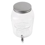 DISPENSER BEVANDE WAKI GLASS 8 L Ø 19,5x31 CM TRASPARENTE CRISTAL (1 UNITÀ)