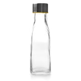 BOTTIGLIA + TAPPO ACCIAIO WAKI GLASS 300 ML Ø 5,8x16,6 CM TRASPARENTE CRISTAL (48 UNITÀ)
