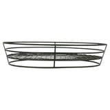 CESTO OVALE ARTINOX  28x20,5x5,7 CM NERO ACCIAIO (24 UNITÀ)